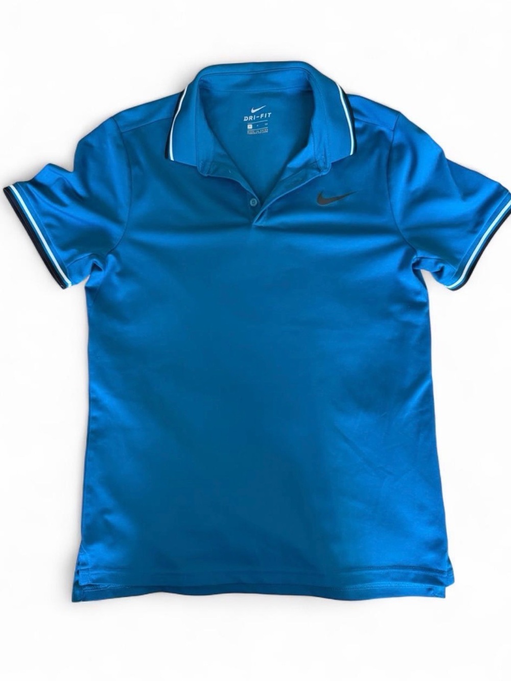 Nike Dri-FIT Blue Polo Shirt Men’s Size Small